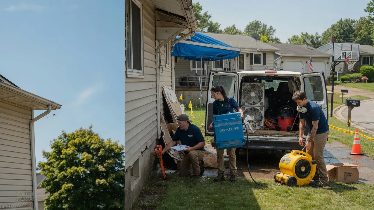 Ceiling Leak Cleanup in Patriot, OH near me